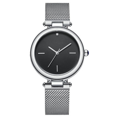 Diamond Quartz Watch Wearproof Corrosionproof genuino Encrusted