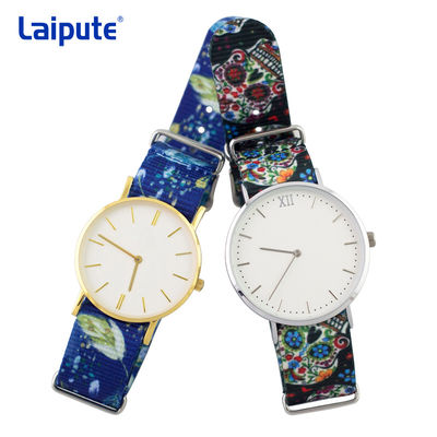 L'arcobaleno ha intrecciato la lunghezza di nylon della banda 265mm dei pezzi di ricambio degli orologi