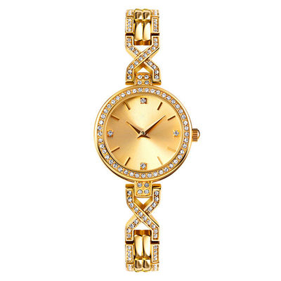 OEM Diamond Quartz Watch genuino, acciaio inossidabile Diamond Watch di 200mm