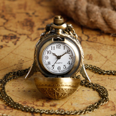 Materiale d'annata della lega dell'orologio dell'orologio da tasca dell'OEM con il quadrante di 28mm