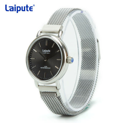 orologio automatico di acciaio inossidabile di 8.5mm, orologio di acciaio inossidabile del quarzo delle donne