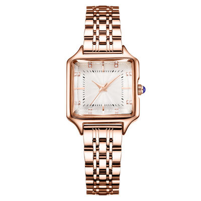 La corona a spirale Diamond Quartz Watch d'annata 3ATM impermeabilizza