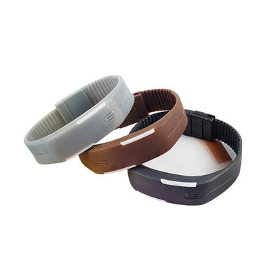 Orologio analogico digitale unisex di polsino del ODM Digital della cinghia del silicone dell'orologio sportivo