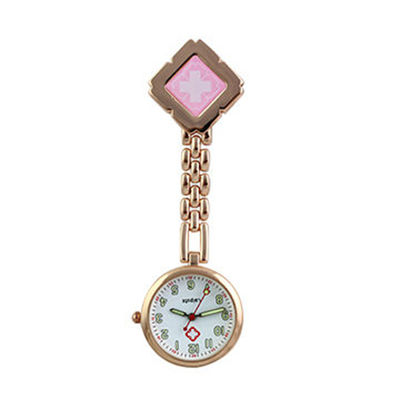 Orologio per gli infermieri, infermiere Lapel Pin Watch del petto di Multiapplication di caso di 27mm