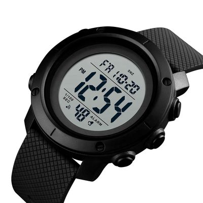 Uomini di plastica dell'orologio dell'orologio adattare l'orologio di Digital di sport del silicone