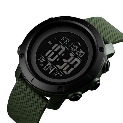 Uomini di plastica dell'orologio dell'orologio adattare l'orologio di Digital di sport del silicone