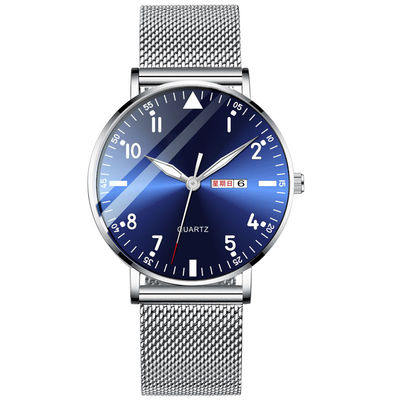 Spessore posteriore multifunzionale dell'orologio 6mm del braccialetto di acciaio inossidabile dell'orologio di doppio strato