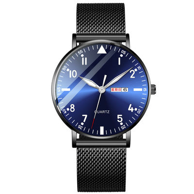 Spessore posteriore multifunzionale dell'orologio 6mm del braccialetto di acciaio inossidabile dell'orologio di doppio strato