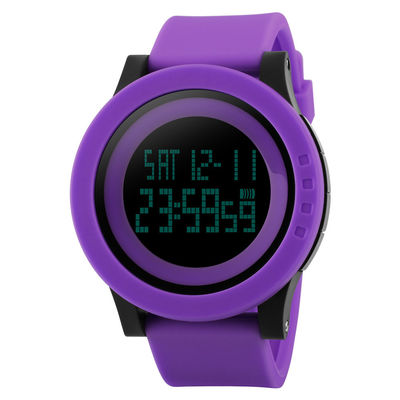 Lo sport militare guarda per adattare a silicone l'orologio impermeabile del LED Digital
