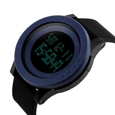 Lo sport militare guarda per adattare a silicone l'orologio impermeabile del LED Digital