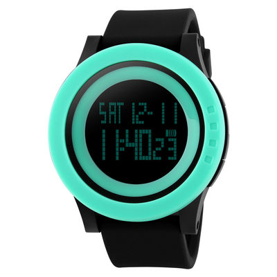 Lo sport militare guarda per adattare a silicone l'orologio impermeabile del LED Digital