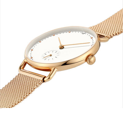 orologio Corrosionfree impermeabile del quarzo di acciaio inossidabile di 3.2cm