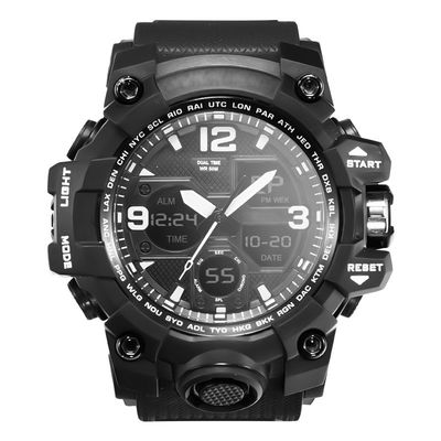 Orologi elettronici di plastica dell'orologio elettronico dell'orologio di Digital per gli uomini