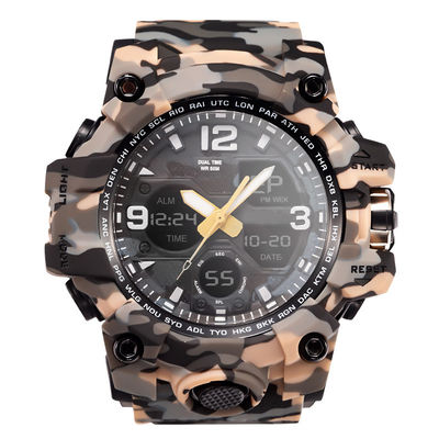 Orologi elettronici di plastica dell'orologio elettronico dell'orologio di Digital per gli uomini