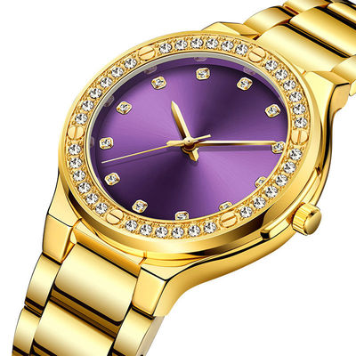ROHS Diamond Quartz Watch genuino, Hardlex Diamond Bracelet Watch For Ladies