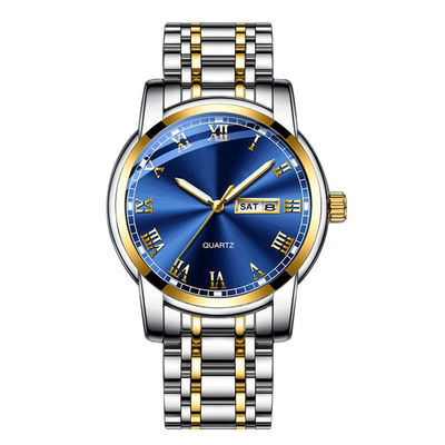 OEM di lusso 118g disponibile dell'orologio di acciaio inossidabile del movimento del quarzo