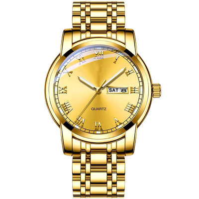 OEM di lusso 118g disponibile dell'orologio di acciaio inossidabile del movimento del quarzo