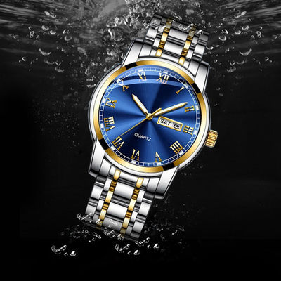 OEM di lusso 118g disponibile dell'orologio di acciaio inossidabile del movimento del quarzo