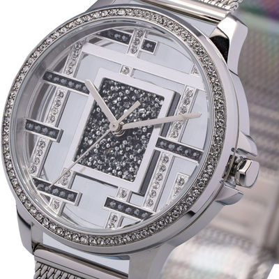 Spessore impermeabile dell'orologio 10.4mm del quarzo di acciaio inossidabile 5ATM