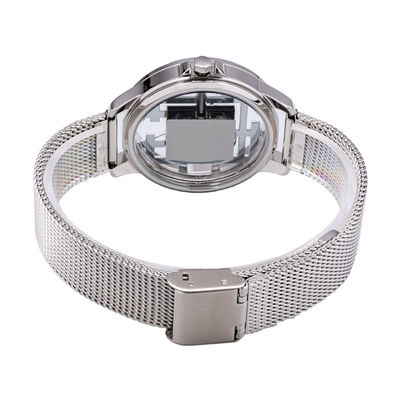 Spessore impermeabile dell'orologio 10.4mm del quarzo di acciaio inossidabile 5ATM