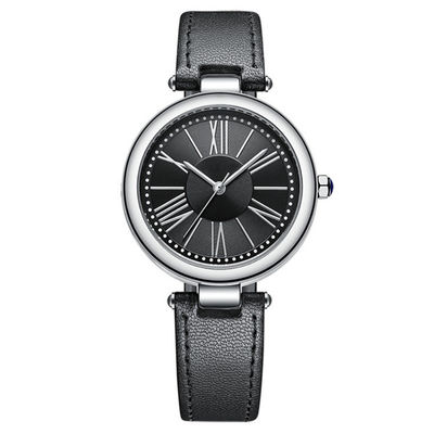 Orologio impermeabile 3 Pin Design dell'acciaio inossidabile delle donne Wearproof