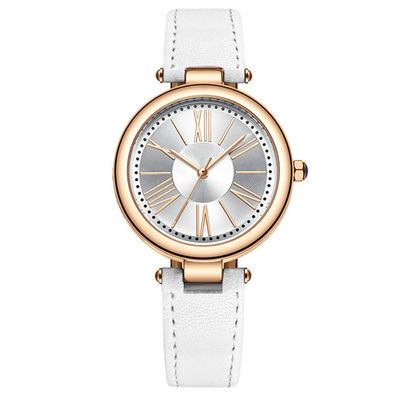 Orologio impermeabile 3 Pin Design dell'acciaio inossidabile delle donne Wearproof