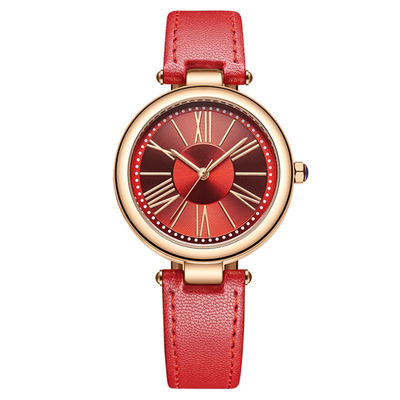 Orologio impermeabile 3 Pin Design dell'acciaio inossidabile delle donne Wearproof