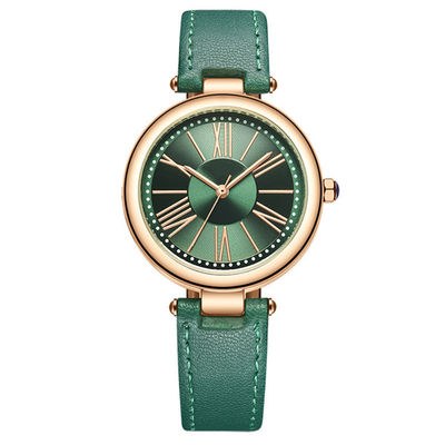 Orologio impermeabile 3 Pin Design dell'acciaio inossidabile delle donne Wearproof