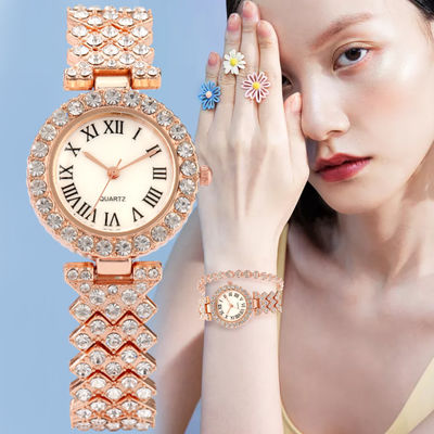 orologio del quarzo delle donne 100g, OEM Diamond Bracelet Watch For Ladies