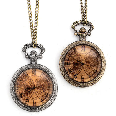 Retro quarzo d'annata Movt dell'orologio dell'orologio da tasca con la catena di 0.8m