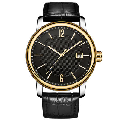 Cronografi automatici dell'orologio di Moonphase dei classici degli uomini con la cinghia d'acciaio