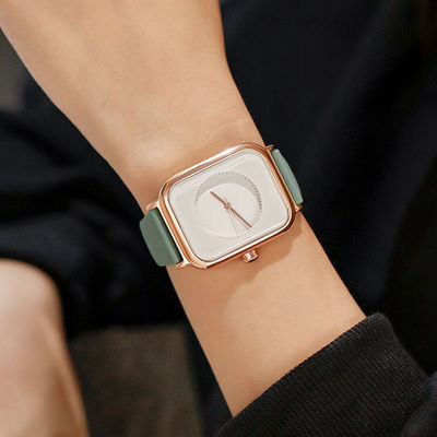 Orologi di signore unici del quarzo con il progettista femminile Watches delle cinghie di gomma