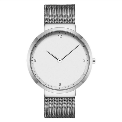 La lega di modo coppia gli orologi del quarzo degli uomini del minimalista dell'orologio del quarzo