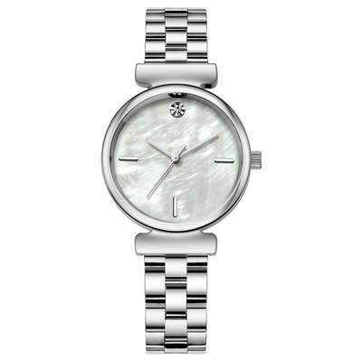 Nessun fermaglio d'acciaio del diametro 26.5mm dell'orologio del quarzo delle donne del trapano dell'acqua della scala