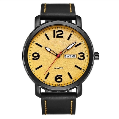 L'orologio degli uomini casuali di sport di Digital del grande del quadrante orologio sportivo doppio del calendario