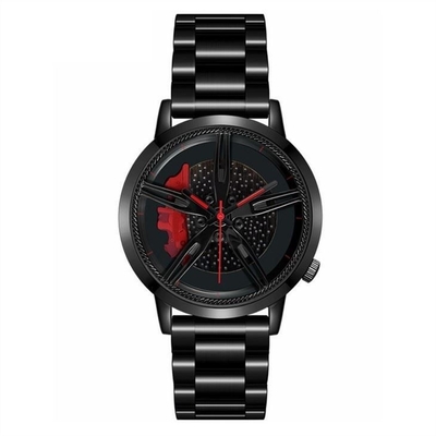 acciaio maschio ROHS del quadrante di scheletro dell'orologio del quarzo di acciaio inossidabile della cinghia di 20mm