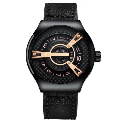 Cassa impermeabile di vetro 13mm del minerale dell'orologio del quarzo della lega 3BAR
