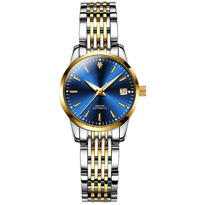 Caso di Diamond Watch Interchangeable Strap Alloy delle donne meccaniche
