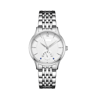 movimento del quarzo dell'orologio del braccialetto di acciaio inossidabile 316 di 210mm per le signore