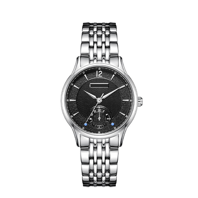 movimento del quarzo dell'orologio del braccialetto di acciaio inossidabile 316 di 210mm per le signore