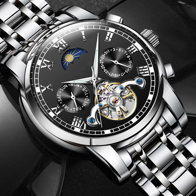 Orologi professionali di Accurist del movimento del quarzo di affari d'annata dell'orologio