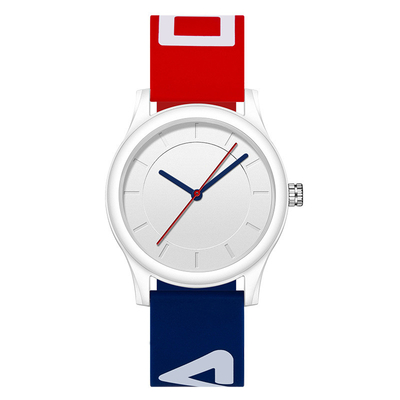Specchio acrilico del silicone della cinghia dell'orologio di sport di spessore casuale dell'orologio 10mm