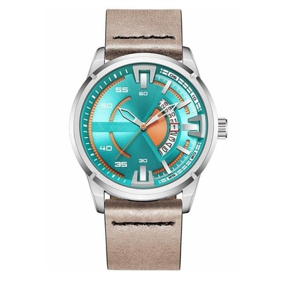 L'orologio automatico del quarzo del calendario impermeabilizza l'orologio del calendario del cronografo di 23cm