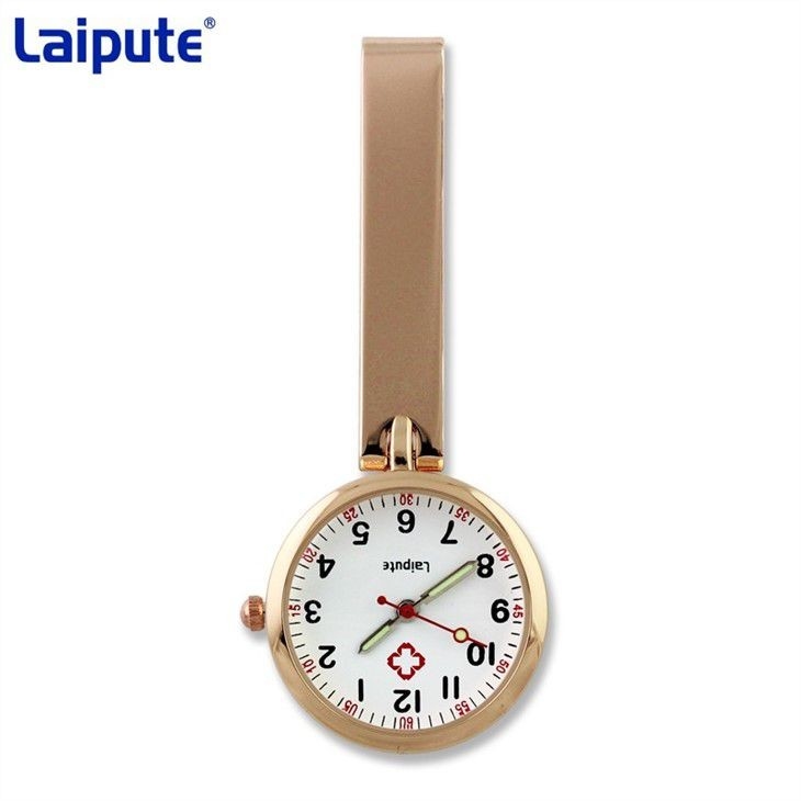 Il quadrante rotondo cura la clip sugli infermieri di Pin Buckle Chest Watch For dell'orologio da tasca