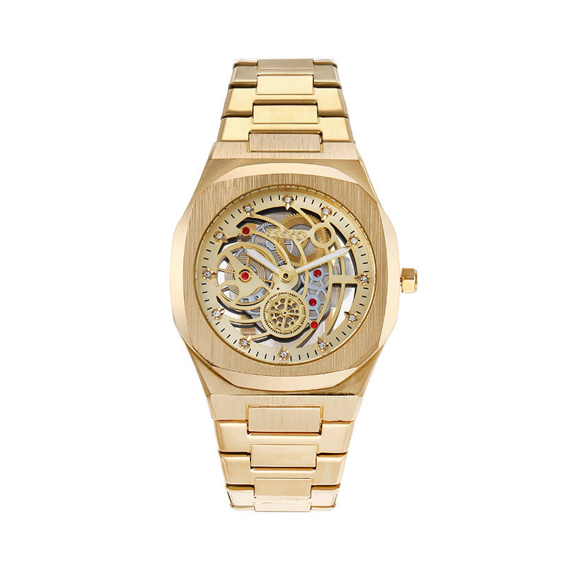 Orologio del quarzo di acciaio inossidabile del puntatore con la larghezza di banda di 20mm per l'esposizione di tempo