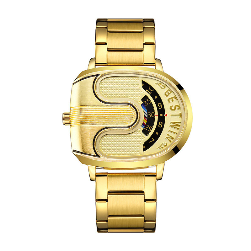 Orologio in acciaio inossidabile con tecnologia di movimento al quarzo