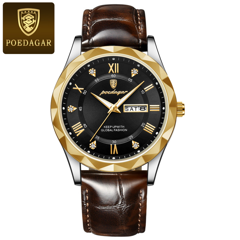 Orologi da polso a batteria di quarzo da 38 mm con colore del quadrante personalizzato e cristallo minerale