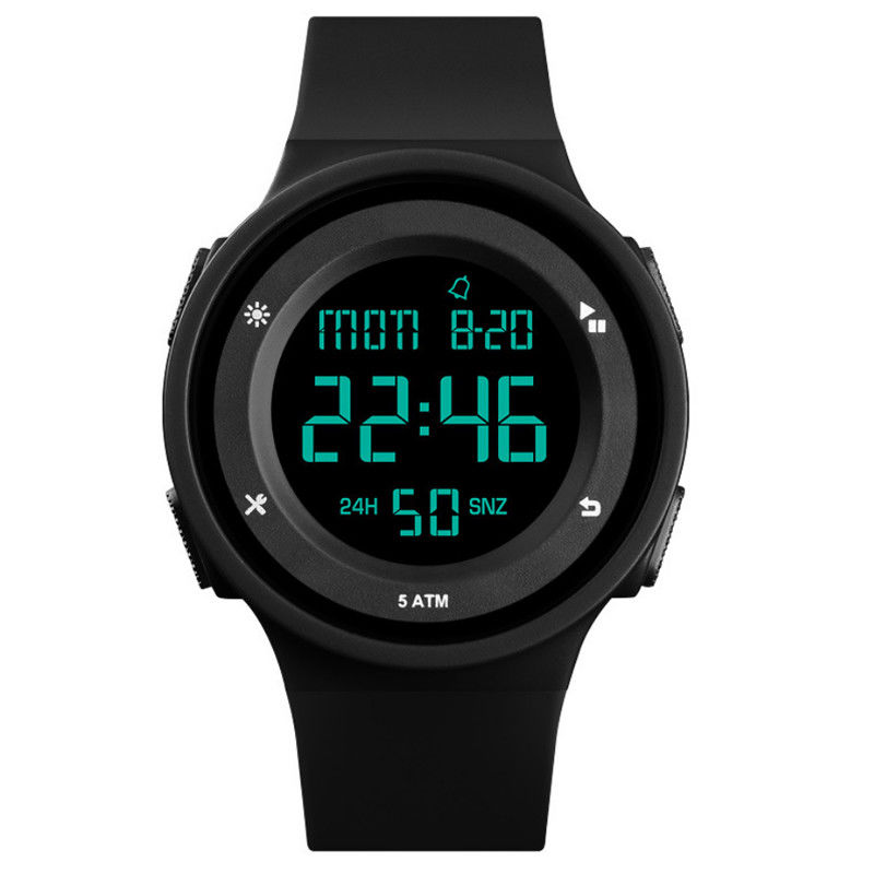 Orologio di sport del silicone degli orologi delle coppie ultrasottili multifunzionali del silicone di sport