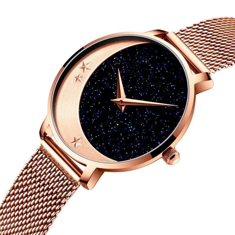 Orologio galvanizzato del quarzo delle donne del Gypsophila, bollato orologio per le donne