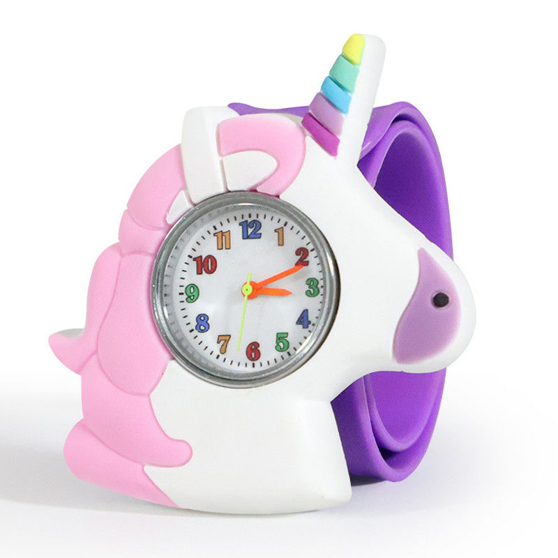 Materiale impermeabile di spessore 3ATM Arcylic di Unicorn Quartz Kids Watch 0.6cm